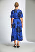 Peruzzi S25145 Long Print Dress